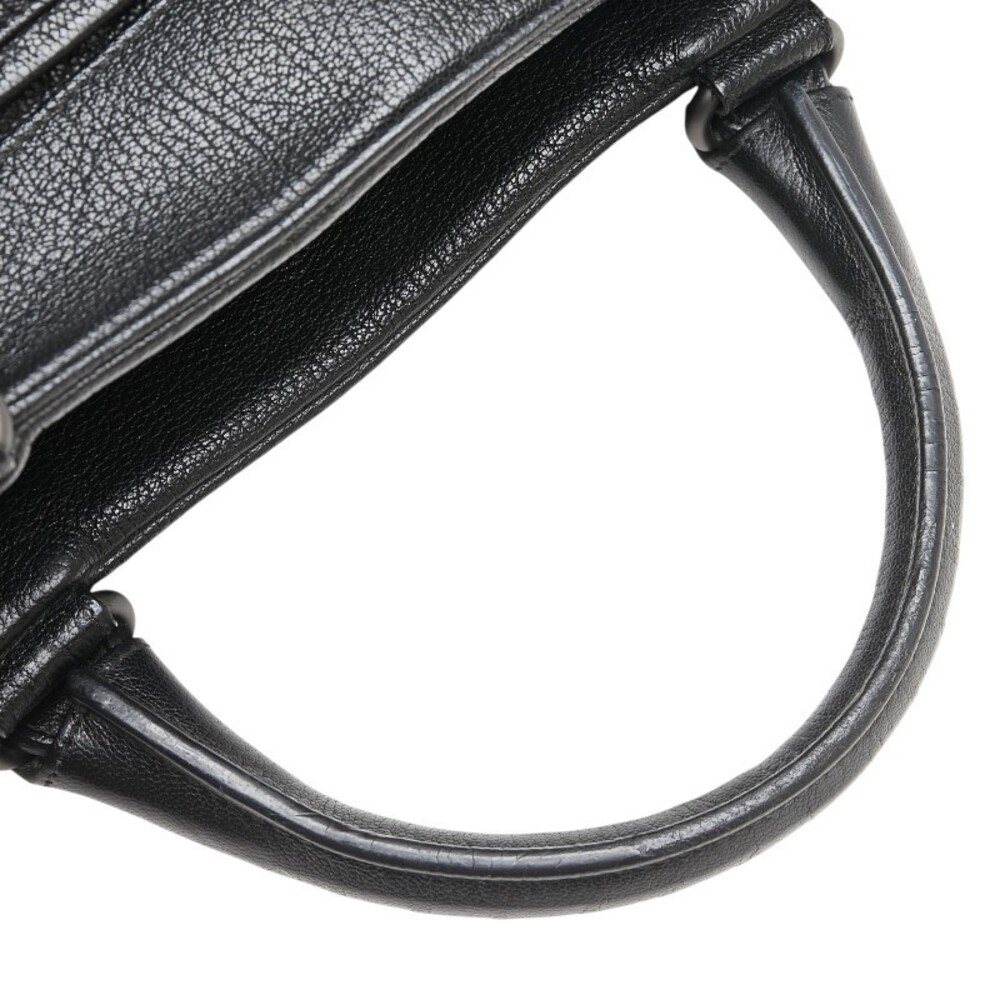 Bottega Veneta black leather business bag - Picture 4 of 10